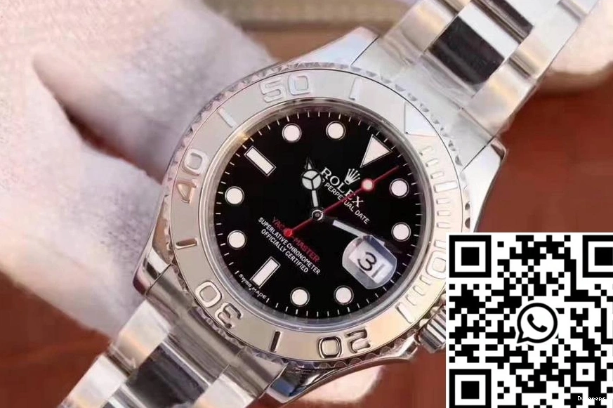 116622 Dial Rolex 40mm EW Black Factory Master Yacht 0415